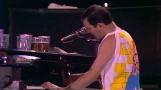 Bohemian Rhapsody Live at Wembley 11071986 [upl. by Ettecul889]