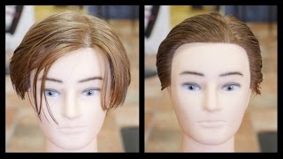 Leonardo DiCaprio Titanic Haircut Tutorial  TheSalonGuy [upl. by Seow]