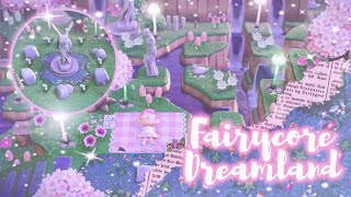 The BEST Fairycore Inspiration 🌸💕 Animal Crossing New Horizons Island Tour ✨ [upl. by Dania952]