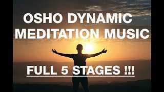 Osho  Dynamic Meditation Music  Full 5 Stages  OZEN Centre  Updated [upl. by Fronniah]