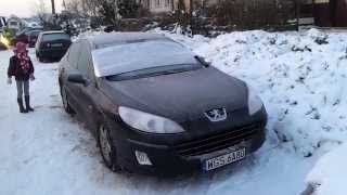 Peugeot 407 16 HDI cold start 17ºC [upl. by Gujral]