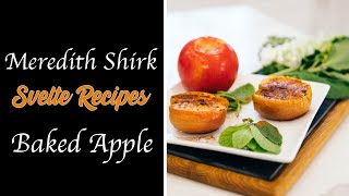 Baked Apple  Svelte Recipes [upl. by Amaso]