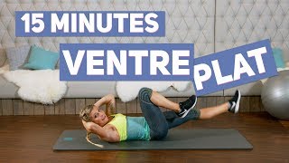 Objectif VENTRE PLAT Training 15 minutes [upl. by Souvaine]