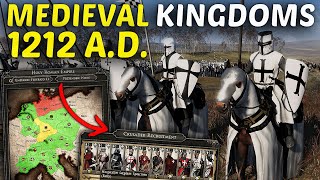 Medieval Kingdoms 1212 AD  The BEST Mod for Total War ATTILA [upl. by Yahc]