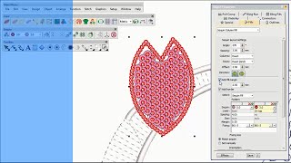 Sequin digitizing with Wilcoms EmbroideryStudio [upl. by Dami]