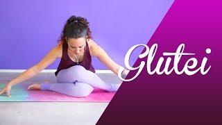 Yoga  Stretching Glutei [upl. by Colier]