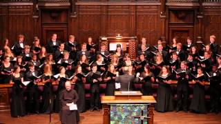 Randall Thompson Alleluia  OU University Chorale [upl. by Ahtelrac]