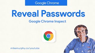 Google Chrome Inspect How To Reveal Hidden Passwords [upl. by Noneek]