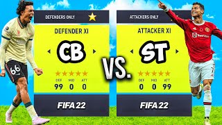 Attacker vs Defender DREAM TEAMS in FIFA 🔥 [upl. by Attennaj]