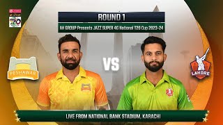 Live  Peshawar vs Lahore Whites  Match 35  National T20 202324  PCB [upl. by Verine]