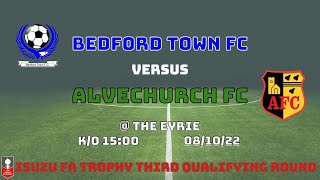 FA Trophy Bedford Town vs Alvechurch 081022 [upl. by Seif648]