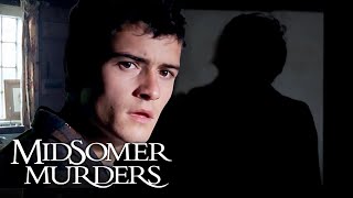 Orlando Blooms Peter Drinkwater is KILLED with a Pitchfork  Midsomer Murders [upl. by Ranip237]