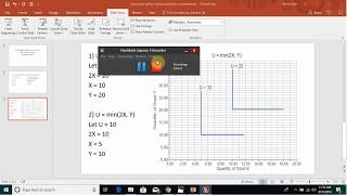 Graphing Indifference CurvesThe Case of Perfect Complements [upl. by Eidualc]