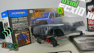 Unboxing the Axial SCX10 iii Jeep Wrangler Rubicon JLU Kit  Build amp Overview [upl. by Nnyleve326]