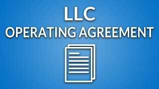 LLC Operating Agreement template  instructions [upl. by Ainigriv]