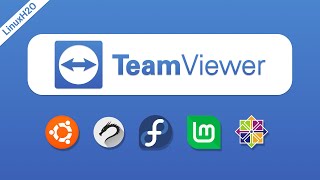 How to install TeamViewer on Linux Ubuntu Mint Kali CentOS [upl. by Nisse]