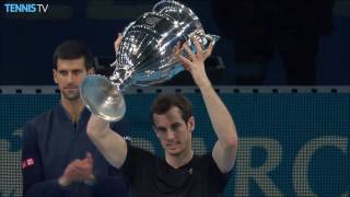 Murray vs Djokovic ATP Finals 2016 Final Highlights [upl. by Naraj]