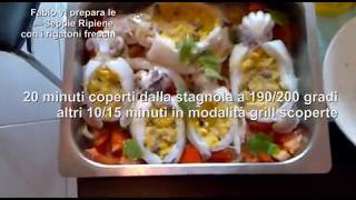 Ricetta facile quotseppie ripiene alla Tarantinaquot di Fabio [upl. by Matthia]