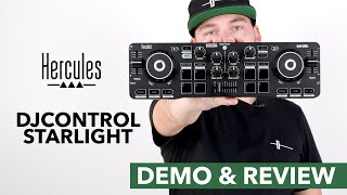 Hercules DJControl Starlight Full Review amp Guide [upl. by Jamill]