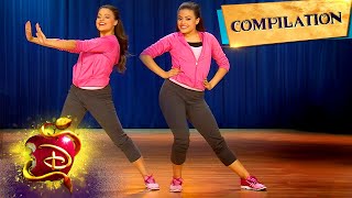 Descendants Dance Tutorials 💃 Compilation  Descendants [upl. by Draner605]