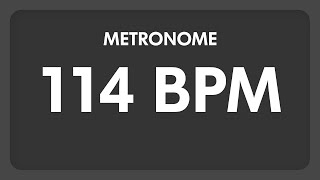 114 BPM  Metronome [upl. by Hael542]