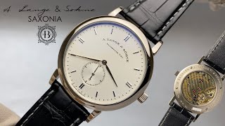 A Lange amp Sohne Saxonia Manual Wind 215026 [upl. by Gloriane]