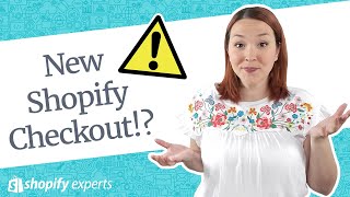 New Shopify Checkout Option FASTER CHECKOUT [upl. by Resaec835]