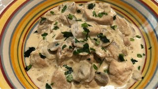 Easy Chicken Stroganoff [upl. by Naiditch728]