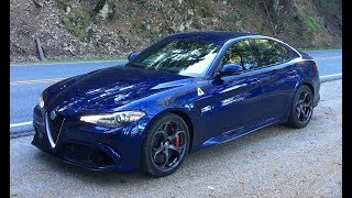 2018 Alfa Romeo Giulia Quadrifoglio  One Take [upl. by Ynnad]