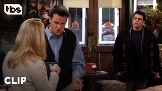 Friends Chandler Hates Joeys Gift Season 2 Clip  TBS [upl. by Bonnibelle171]