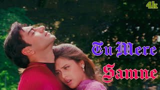 Tu Mere Samne Me Tere Samne 4k Video Song  Chori Chori  Ajay Devgn amp Rani Mukerji Sonali Bendre [upl. by Charyl]