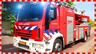 Brandweer filmpjes 🚒 Brandweerautos en brandweer kinderfilmpjes 🔥 [upl. by Jeffie]