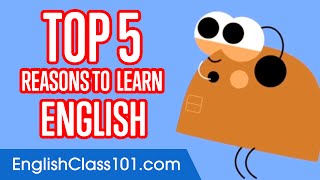 5 Reasons to Learn English [upl. by Clorinda]