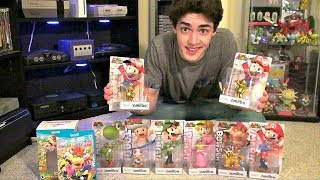 Unboxing All 7 Super Mario Amiibo amp Mario Party 10 Bundle [upl. by Imogen]