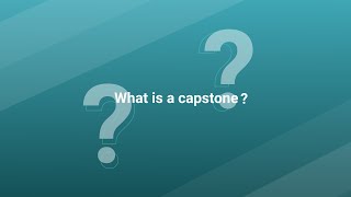 What is a capstone [upl. by Shult]