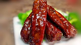 How To Cook Air Fryer BBQ Pork Ribs  Air Fryer Recipes [upl. by Neenahs]