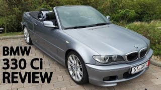 BMW 330Ci Cabrio  In Depth Review [upl. by Myrt173]