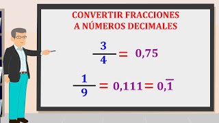 De Fracciones a Decimales [upl. by Eiliak]