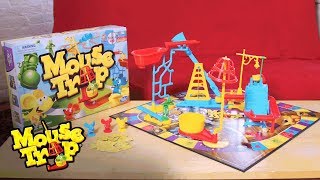 How to Build the Trap in the Mouse Trap Game 🐭  Hasbro Gaming [upl. by Nahtanohj]