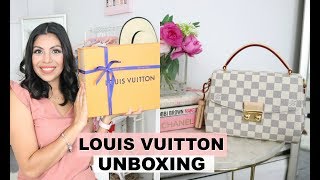 LOUIS VUITTON CROISETTE UNBOXING  FABIOLAG [upl. by Bullis]