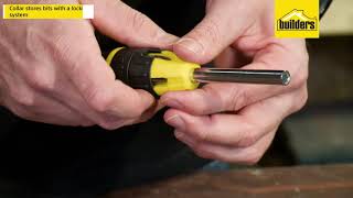 Stanley Ratcheting Screw Driver Product Demo [upl. by Elledoj]