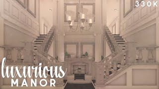 Bloxburg  Luxurious Manor Build [upl. by Macintosh271]