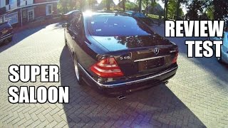 2000 Mercedes S55 L AMG The Super Saloon Review TestDrive JMSpeedshop [upl. by Atsahs]