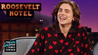 Timothée Chalamet Had a Hip Hop Alter Ego [upl. by Yortal626]