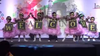 Welcome Song Performance by Nursery Students [upl. by Ocinom]