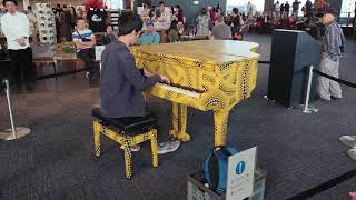 Chopin  Fantasie Impromptu in the Tokyo Metropolitan Government Building [upl. by Anilas475]