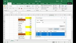 MS Excel How to Select All Specific Value Data amp Cell Easy [upl. by Eilahs]