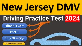 2024 NJ Drivers Permit Practice Test 50 Questions amp Answers [upl. by Rea]