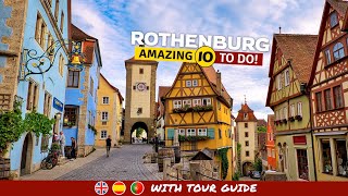 Discover ROTHENBURG Bavarias Hidden Gem  Things To Do [upl. by Kinelski]