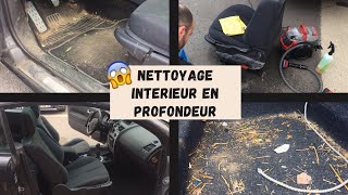 COMMENT NETTOYER EN PROFONDEUR LINTERIEUR DUNE VOITURE [upl. by Ert]